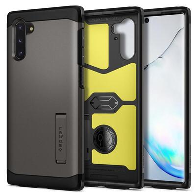 Galaxy Note 10 Case Genuine SPIGEN Heavy Duty Tough Armor Hard Cover for Samsung [Colour:Gunmetal]