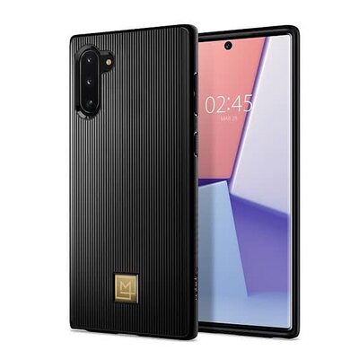 Galaxy Note 10 Case Genuine SPIGEN La Manon Classy Chic Design Cover for Samsung [Colour:Black]