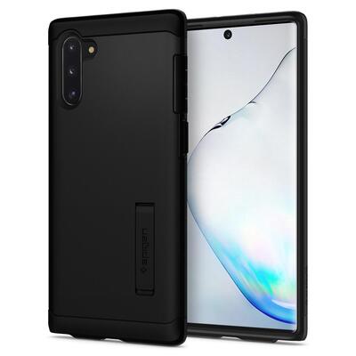 Galaxy Note 10 Case Genuine SPIGEN Slim Armor Heavy Duty Hard Cover for Samsung [Colour:Black]