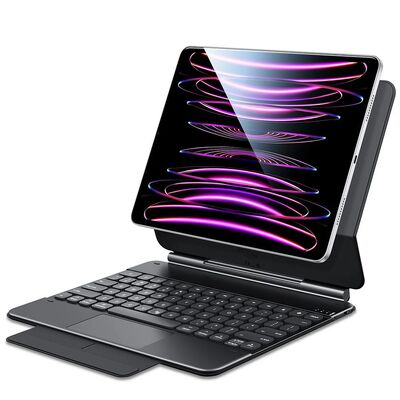 ESR Rebound Magnetic Keyboard Case for iPad Pro 12.9 (2022-2018) [Colour:Black]