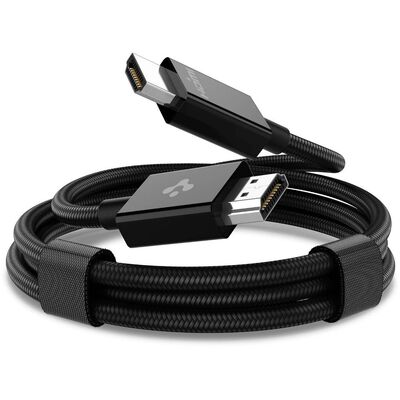 SPIGEN 2M HDMI 2.1 Certified PowerArc ArcWire PB2001 Cable [Colour:Black]