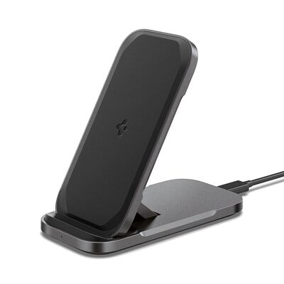 PowerArc by SPIGEN 15W Wireless Charger ArcField Flex PF2201 Super Fast Charging for Samsung [Colour:Black]