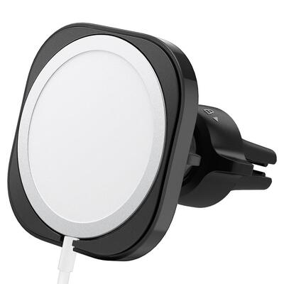 SPIGEN MagFit Car Mount Holder for MagSafe Charger 2020 [Colour:Black]