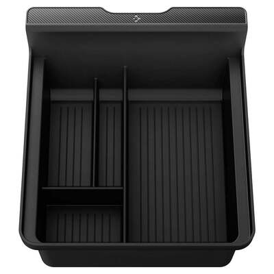 SPIGEN TO220 Center Console Organizer Tray for Tesla Model 3 / Y [Colour:Black]