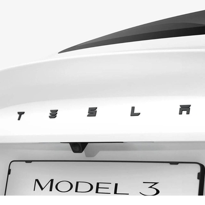 SPIGEN Rear Emblem Logo Cover TO322H for Tesla Model 3 2024 - Current / Highland Edition [Colour:Black]