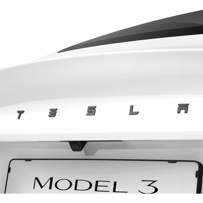 SPIGEN Rear Emblem Logo Cover TO322H for Tesla Model 3 Highland (2024 - 2026) [Colour:Carbon]