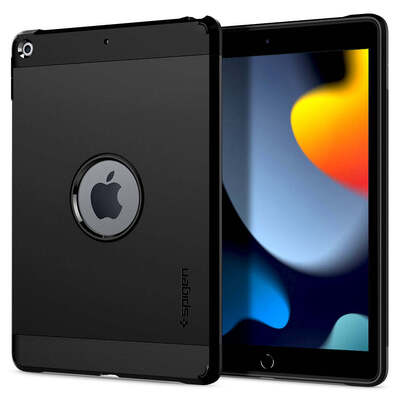 Spigen Tough Armor Case for iPad 10.2-inch 9th Gen (2021) / 8th Gen (2020) / 7th Gen (2019) [Colour:Black]