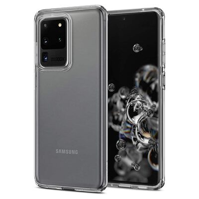 Galaxy S20 Ultra 5G Case, Genuine SPIGEN Liquid Crystal Exact Fit Slim Soft Cover for Samsung [Colour:Clear]