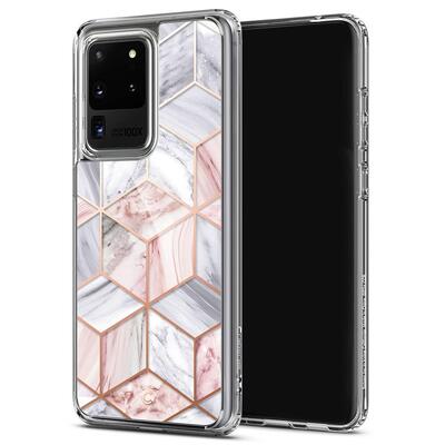 Genuine SPIGEN Ciel by CYRILL Cecile Crystal Cover for Galaxy S20 Ultra 5G Case [Colour:Pink Marble]