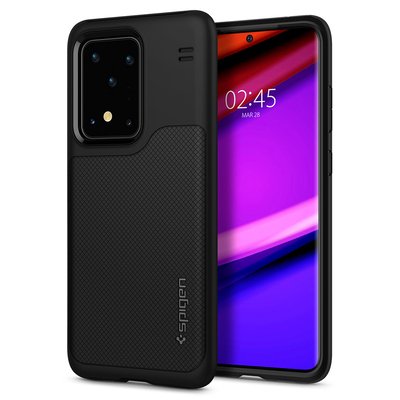 Galaxy S20 Ultra 5G Case, Genuine SPIGEN Hybrid NX Dual Layer Ultra Tough Cover for Samsung [Colour:Black]