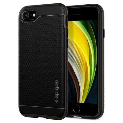 Genuine SPIGEN Hybrid NX Dual Layer Ultra Tough Cover for Apple iPhone 8 7 SE 2020 Case [Colour:Gunmetal]