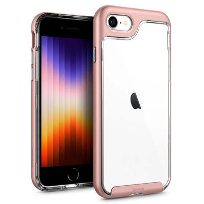 SPIGEN Caseology Skyfall Case for iPhone SE 2022 / 2020 / 8 / 7 [Colour:Rose Gold]