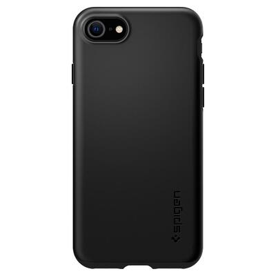 Genuine SPIGEN Thin Fit Pro Exact Slim Hard Cover for Apple iPhone 8 7 SE 2020 Case [Colour:Black]