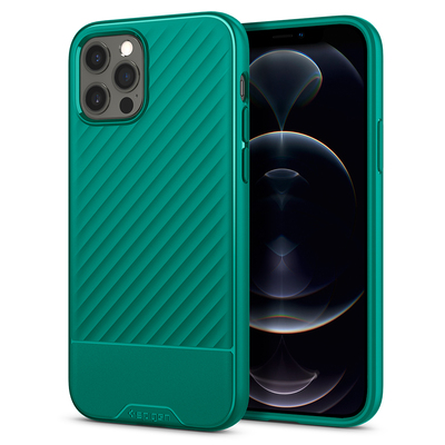 Genuine SPIGEN Core Armor Sleek Protection TPU Soft Cover for Apple iPhone 12 / iPhone 12 Pro (6.1-inch) Case [Colour:Mint]