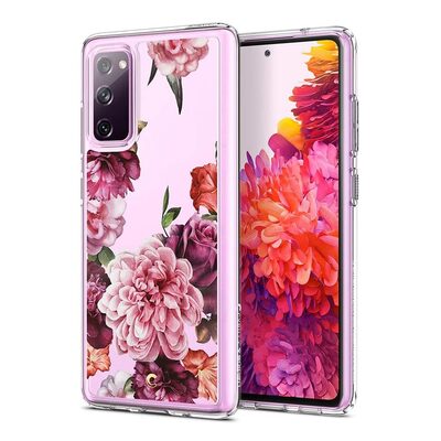 Genuine SPIGEN Ciel by CYRILL Cecile Hard Clear TPU Cover for Samsung Galaxy S20 FE / 5G Case [Colour:Rose Floral]