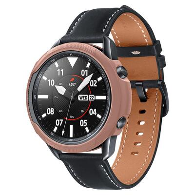 Genuine SPIGEN Liquid Air Soft Slim Cover for Samsung Galaxy Watch 3 45mm Case [Colour:Bronze]