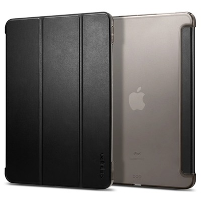 Genuine SPIGEN Smart Fold Autowake Stand Cover for Apple iPad Air 4 10.9 Case [Colour:Black]