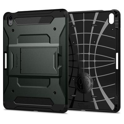 Genuine SPIGEN Tough Armor Pro Heavy Duty Cover for Apple iPad Air 4 10.9 Case [Colour:Green]