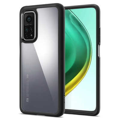 Genuine SPIGEN Ultra Hybrid Bumper Hard Cover for Xiaomi Mi 10T/10T Pro/Redmi K30S/5G Case [Colour:Black]