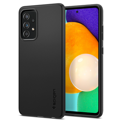 SPIGEN Thin Fit Case for Galaxy A52 / A52 5G / A52s 5G [Colour:Black]