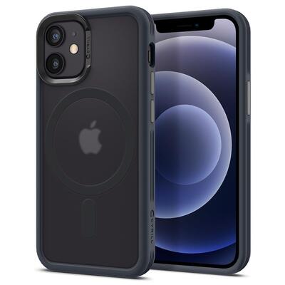 CYRILL Color Brick Case (MagSafe Supported) for Apple iPhone 12 mini (5.4-inch)  [Colour:Graphite]