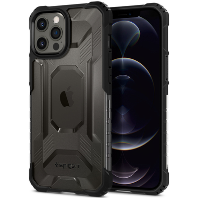 SPIGEN Nitro Force Case for iPhone 12 Pro Max (6.7-inch) [Colour:Black]