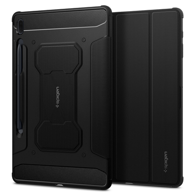 SPIGEN Rugged Armor Pro Case for Galaxy Tab S7 FE / 5G 12.4 [Colour:Black]