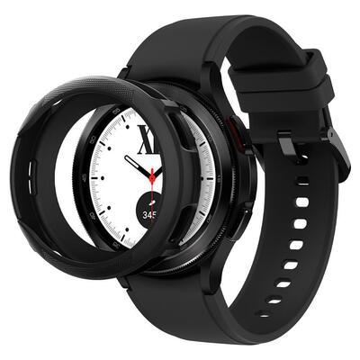 SPIGEN Liquid Air Case for Galaxy Watch 4 Classic 42mm [Colour:Black]