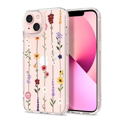 SPIGEN CYRILL Cecile Case for iPhone 13 mini (5.4-inch) [Colour:Flower Garden]