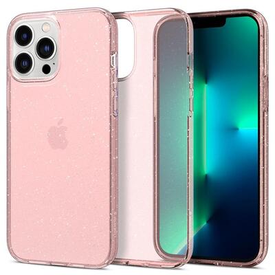 SPIGEN Liquid Crystal Glitter Case for iPhone 13 Pro (6.1-inch) [Colour:Rose Quartz]