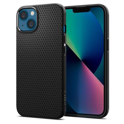 SPIGEN Liquid Air Case for iPhone 13 mini (5.4-inch) [Colour:Black]