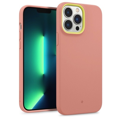 SPIGEN Caseology Nano Pop Case for iPhone 13 Pro Max (6.7-inch) [Colour:Peach Pink]