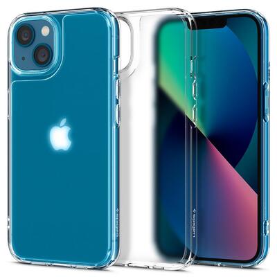 SPIGEN Quartz Hybrid Case for iPhone 13 (6.1-inch) [Colour:Matte Clear]