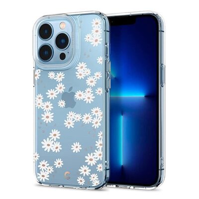 SPIGEN CYRILL Cecile Case for iPhone 13 Pro (6.1-inch) [Colour:White Daisy]