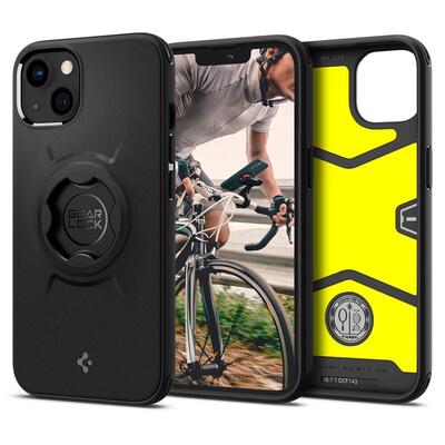 SPIGEN Gearlock GCF143 Bike Mount Case for iPhone 13 (6.1-inch) [Colour:Black]