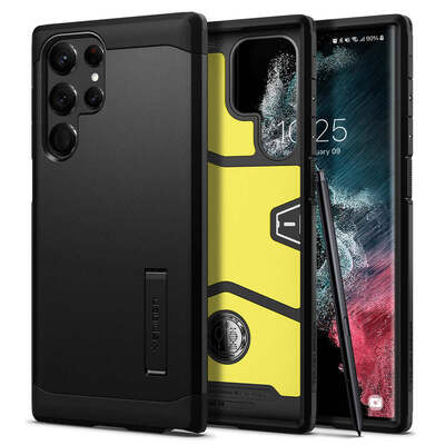 SPIGEN Tough Armor Case for Galaxy S22 Ultra [Colour:Black]