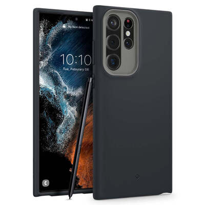 SPIGEN Caseology Nano Pop Case for Galaxy S22 Ultra [Colour:Black Sesame]