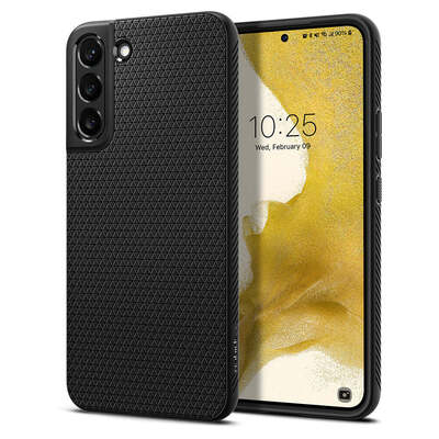 SPIGEN Liquid Air Case for Galaxy S22 [Colour:Black]