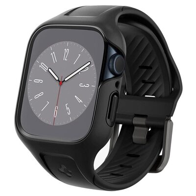 SPIGEN Liquid Air Pro Case for Apple Watch Series 9/8/7 (41mm) [Colour:Black]