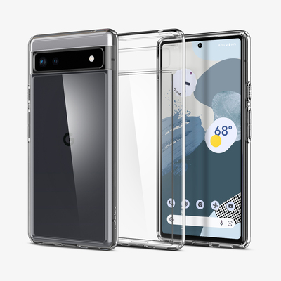 SPIGEN Crystal Hybrid Case for Google Pixel 6a [Colour:Clear]