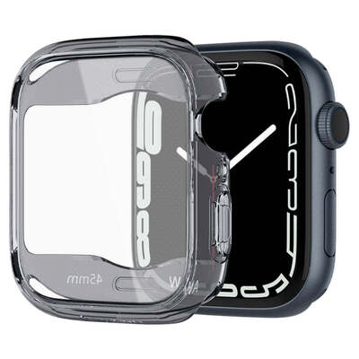SPIGEN Ultra Hybrid Case for Apple Watch Series 9/8/7 (45mm) [Colour:Space Crystal]