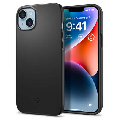 SPIGEN Thin Fit Case for iPhone 14 Plus [Colour:Black]