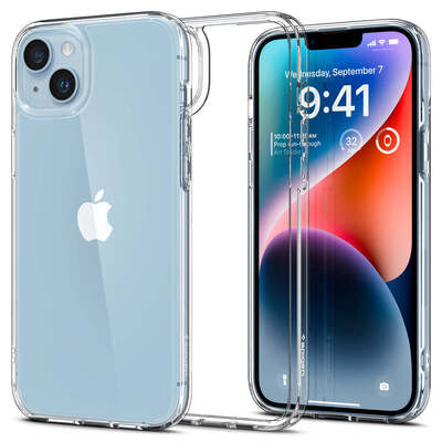SPIGEN Crystal Ultra Hybrid Case for iPhone 14 Plus [Colour:Clear]