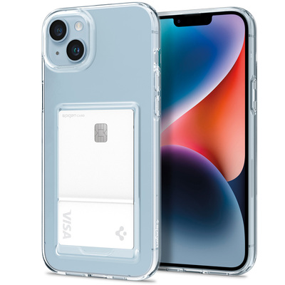 SPIGEN Crystal Slot Case for iPhone 14 Plus [Colour:Clear]