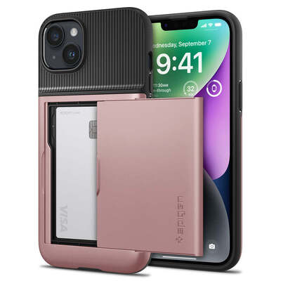 SPIGEN Slim Armor CS Case for iPhone 14 Plus [Colour:Rose Gold]