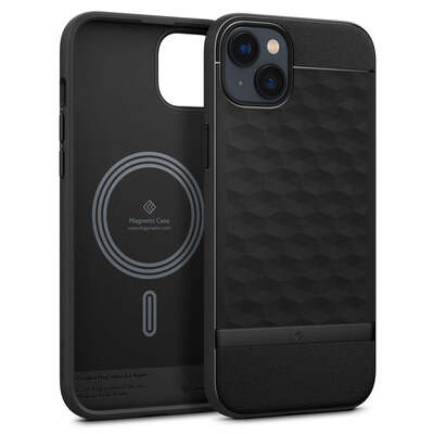 SPIGEN Caseology Parallax Mag MagSafe Compatible Case for iPhone 14 Plus [Colour:Black]