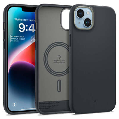 SPIGEN Caseology Nano Pop Mag MagSafe Compatible Case for iPhone 14 Plus [Colour:Black Sesame]