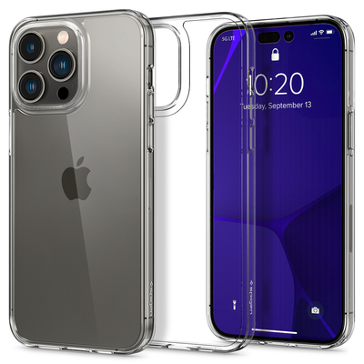SPIGEN Airskin Hybrid Case for iPhone 14 Pro [Colour:Clear]