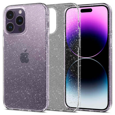 SPIGEN Liquid Crystal Glitter Case for iPhone 14 Pro [Colour:Crystal Quartz]
