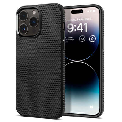 SPIGEN Liquid Air Case for iPhone 14 Pro [Colour:Black]